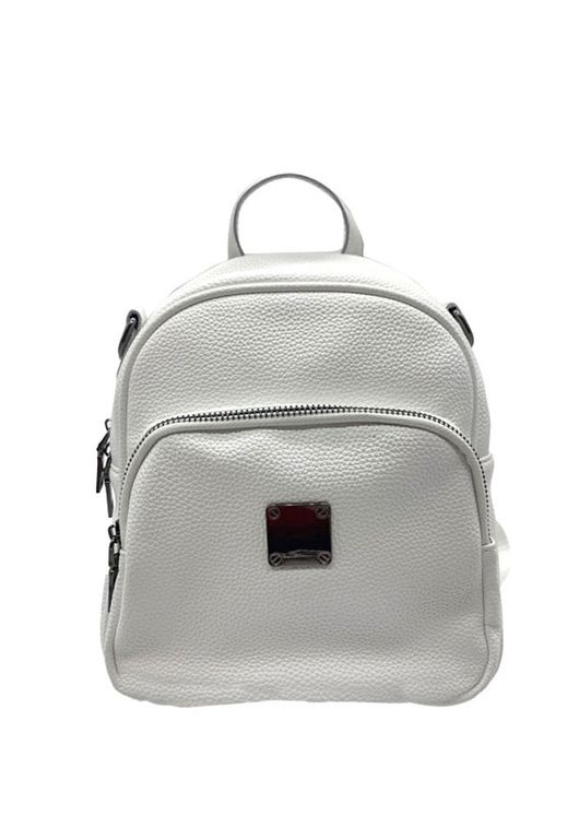 Mochila Cuero Blanco CRU75 Blanco TALLA UNICA