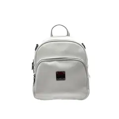 TODOPIEL - Mochila Cuero Blanco CRU75