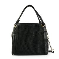 Cartera tote tres divisiones eda grande negro