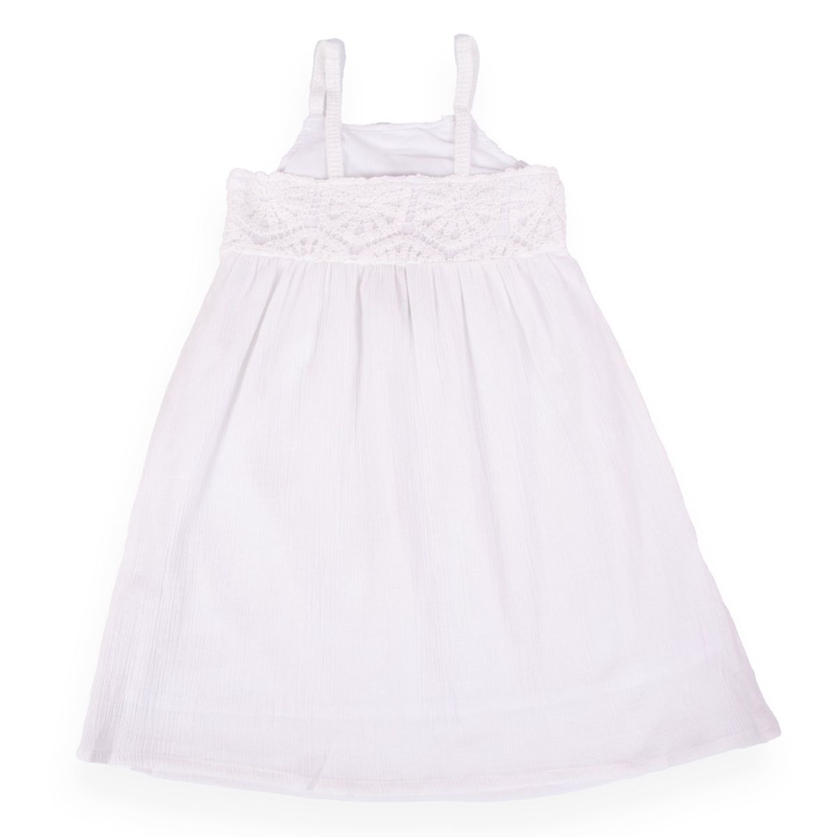 PILLIN - Vestido Niña - Blanco