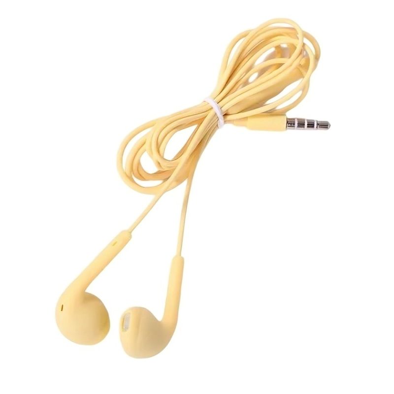 OEM - Audífono In-Ear con Micrófono U19 amarillo