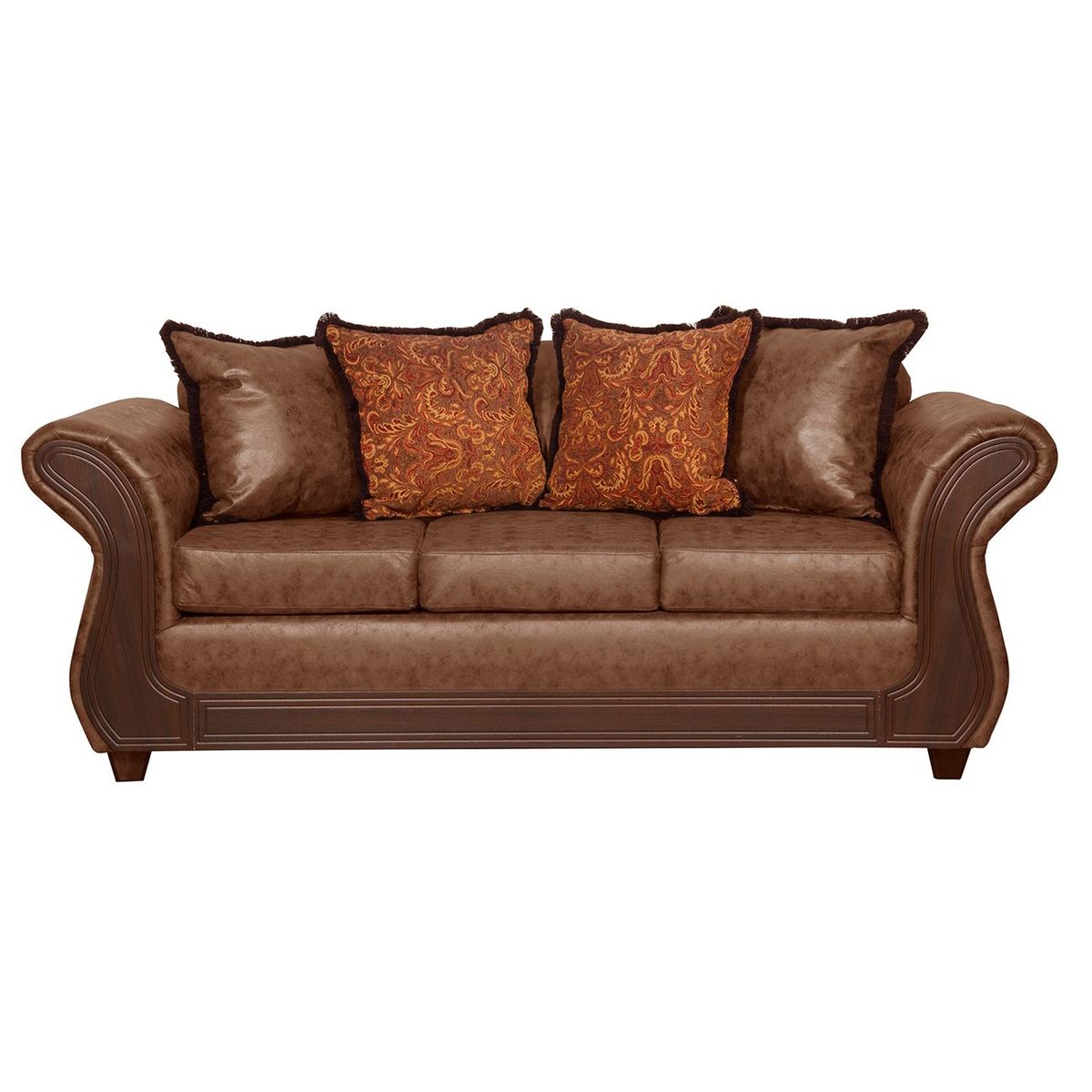 BLACK FACTORY - Juego de Living 3 2 Palermo Terracota.