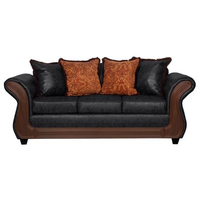 Imagen 2 del producto Juego de Living 3 2 Palermo Negro.