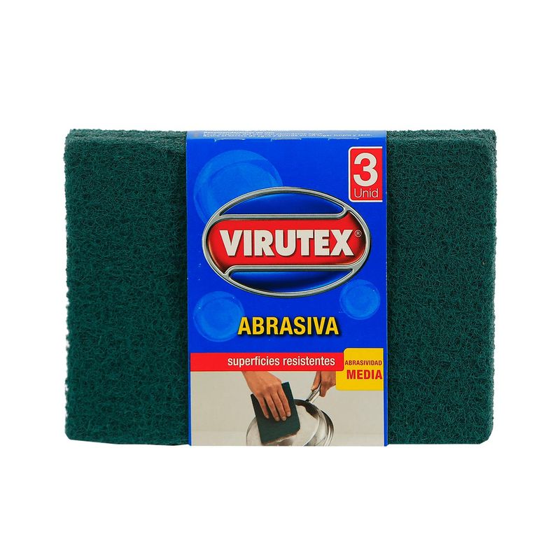 VIRUTEX - Esponja Inox Abrasiva X2 Virutex