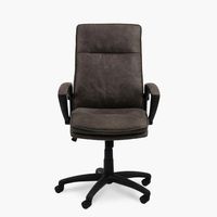 Silla Diseño Home Office York Gris Oscuro Form