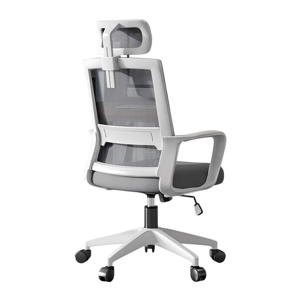 LUBABYCAS - Silla De Escritorio Blanca Apoya Cabeza LuBabycas