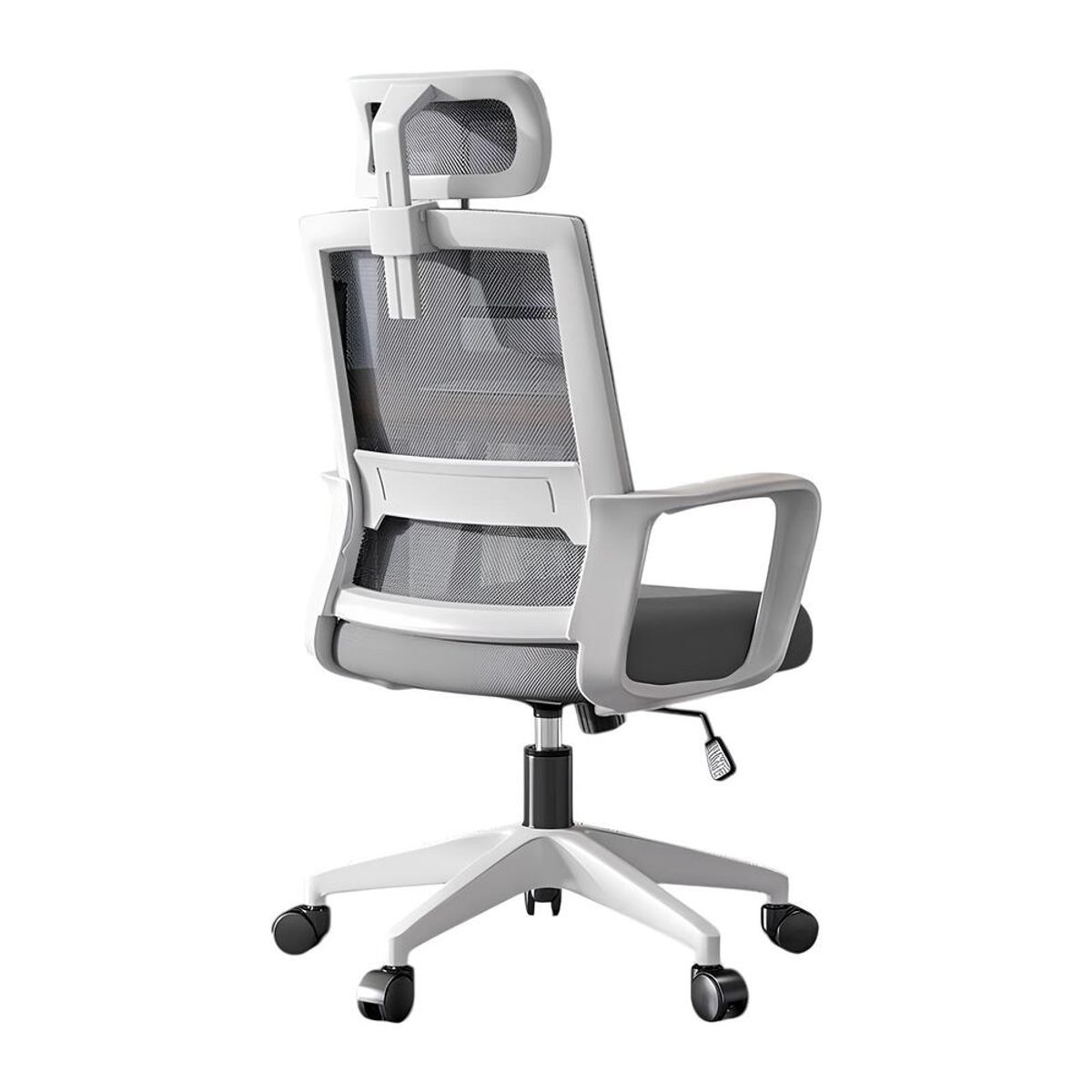 LUBABYCAS - Silla De Escritorio Blanca Apoya Cabeza LuBabycas