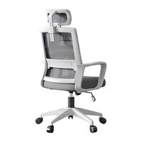 Silla De Escritorio Blanca Apoya Cabeza