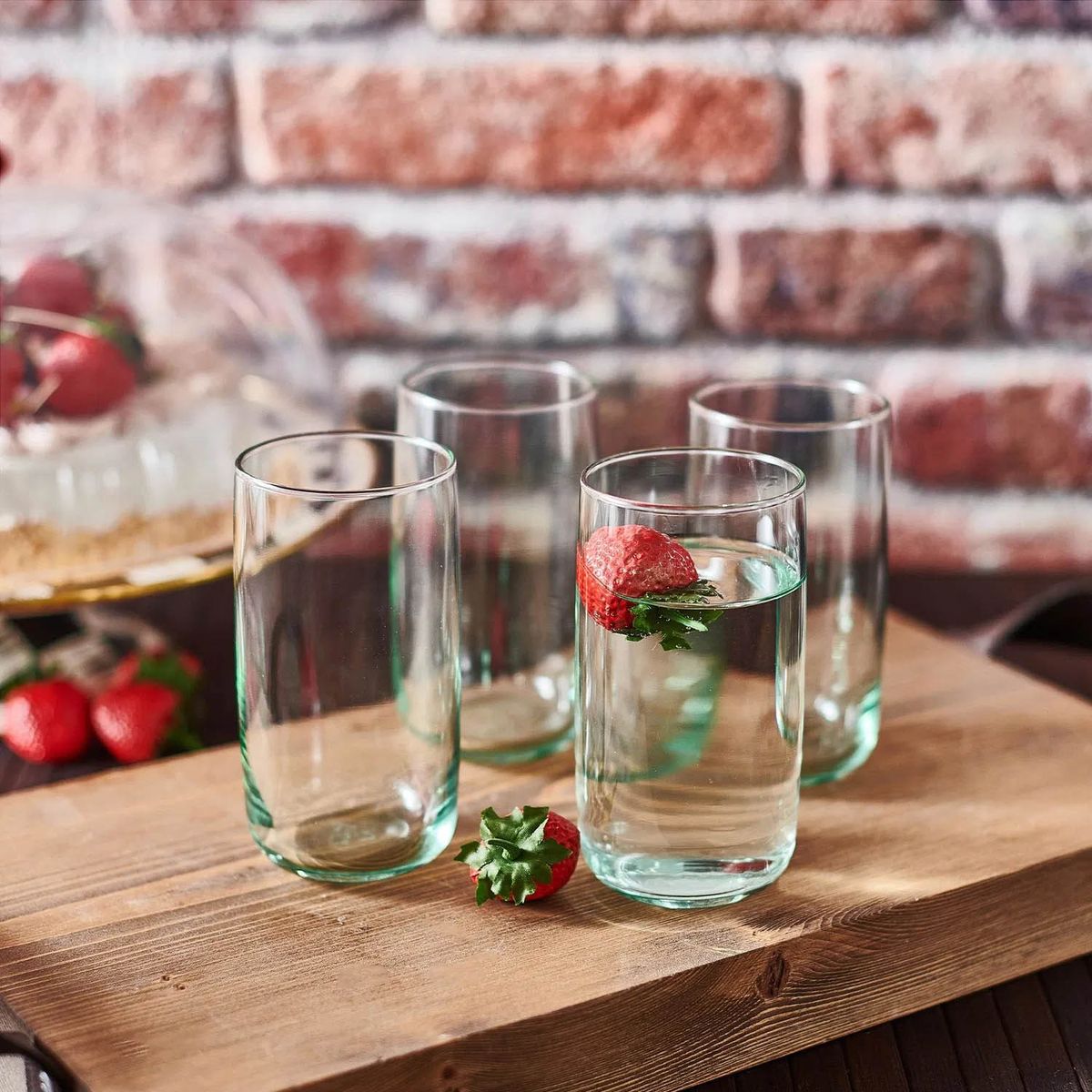 PASABAHCE - SET 3 VASO VIDRIO REFRESICO 365 CC LINEA ICONIC