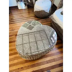 TERRA ESTILO - Mesa de Centro ratán natural