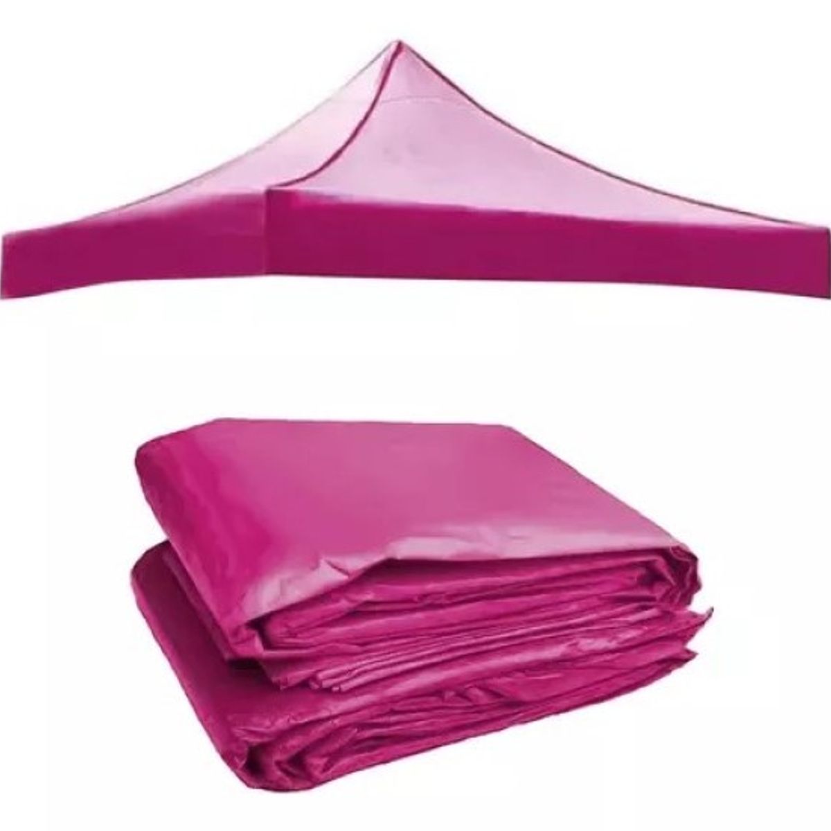 COMPRAPO - Carpa Lona Repuesto para Toldo 3x3 Impermeable Filtro UV Pink
