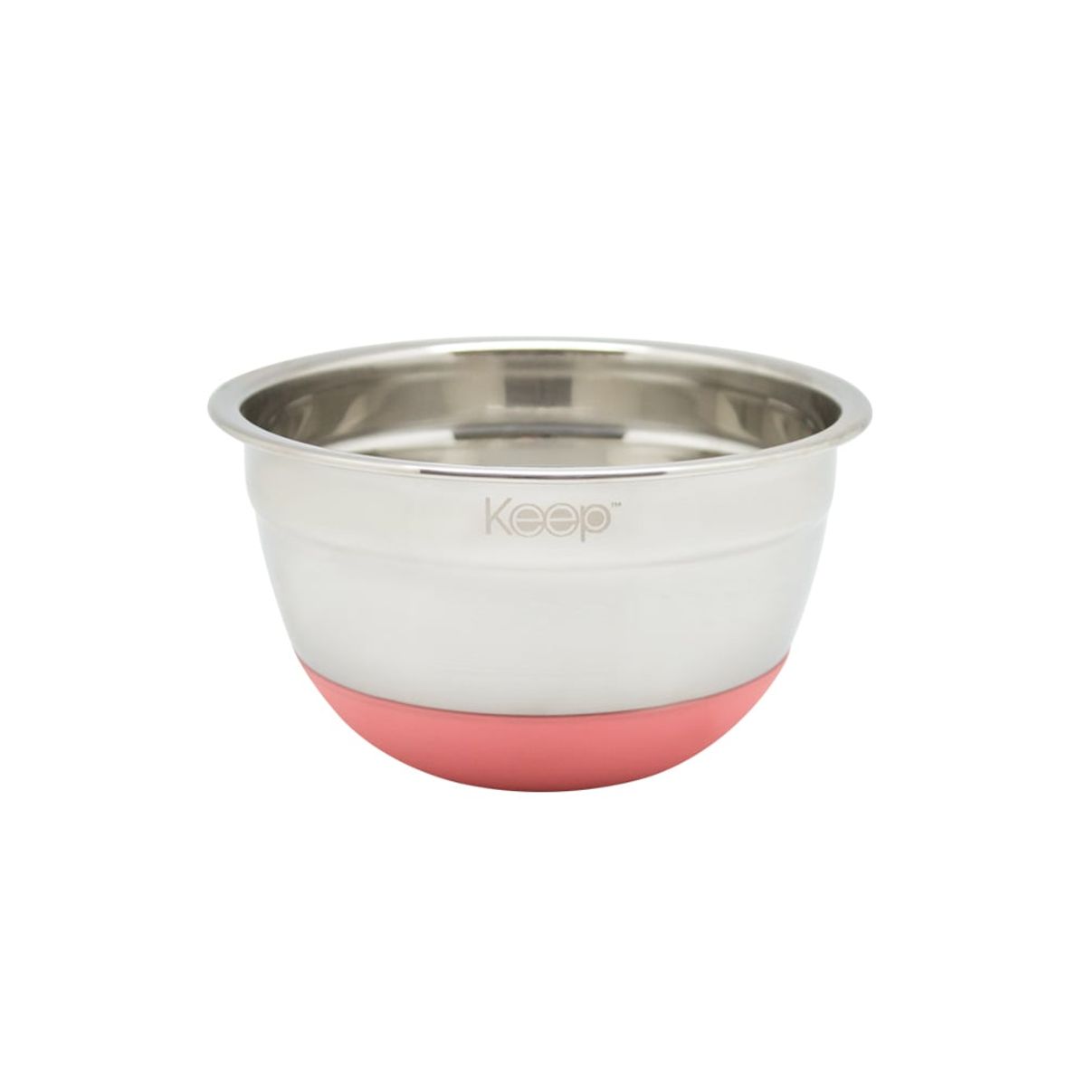 KEEP - BOWL ACERO INOX. 14 CM SILICONA ANTIDESLIZANTE KEEP