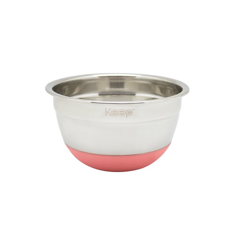 WAYU - BOWL ACERO INOX. 14 CM SILICONA ANTIDESLIZANTE KEEP
