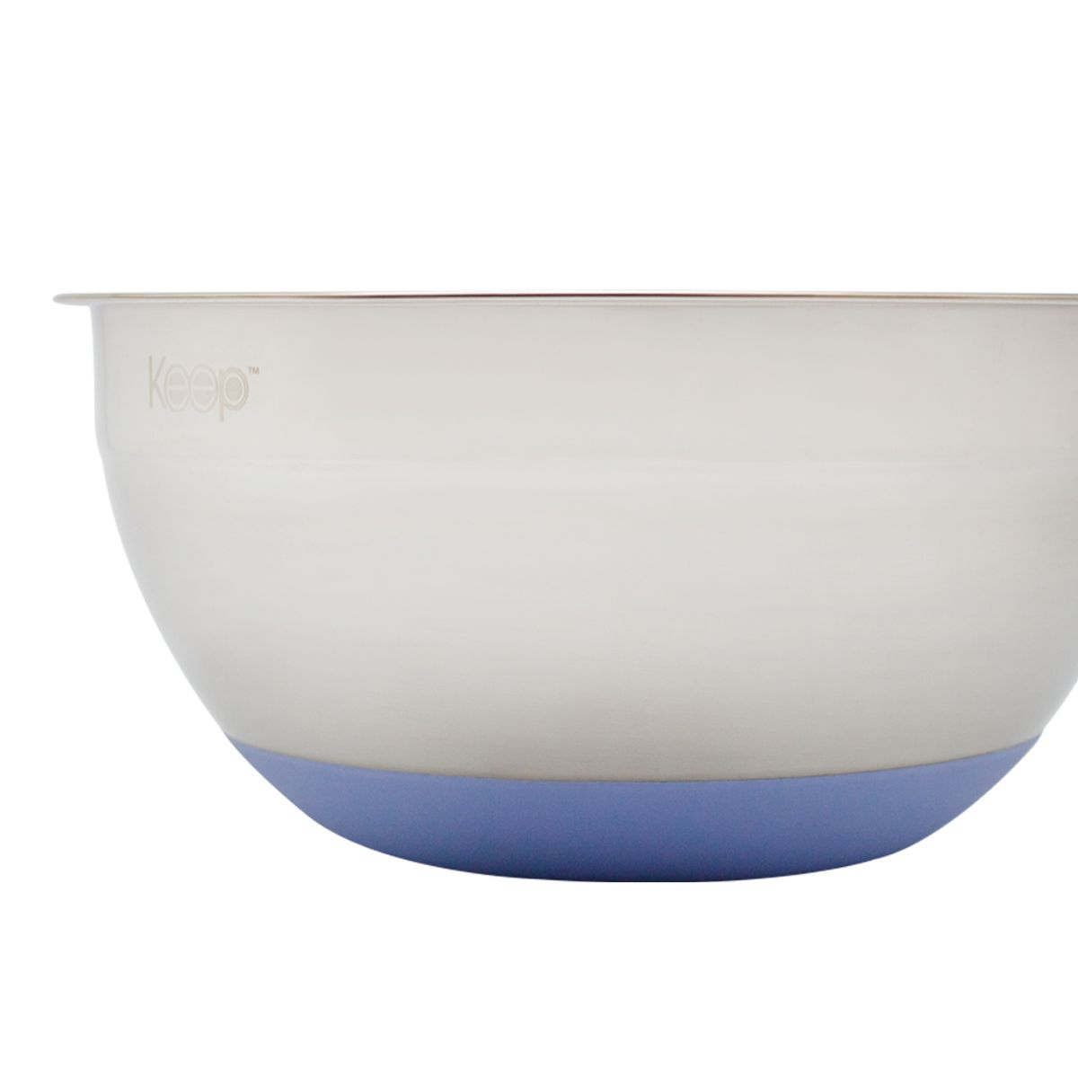 KEEP - BOWL ACERO INOX. 24 CM SILICONA ANTIDESLIZANTE KEEP