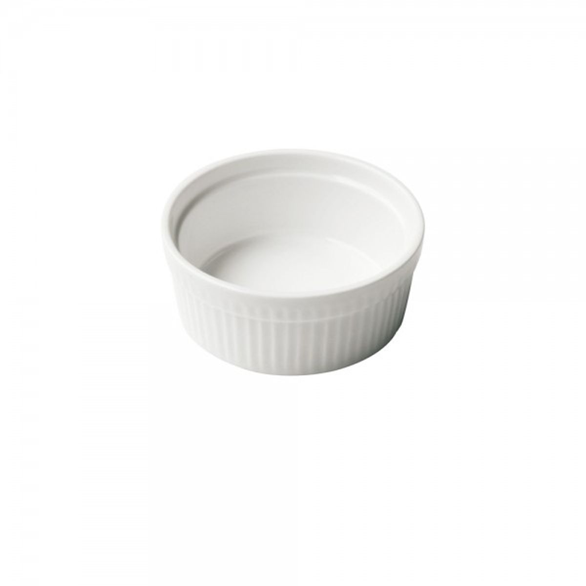 SUNNEX - Set de 4 POCILLO PORCELANA ACANALADO 11 cm