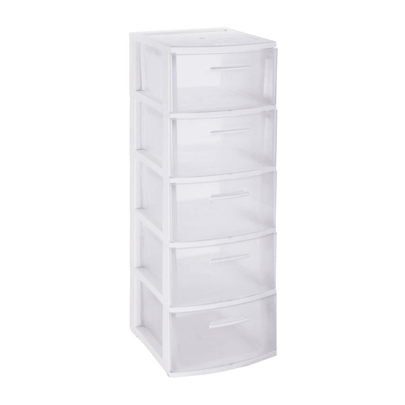 QRUBBER - Cajonero 5 Niveles Eclypse Blanco MQ QRubber