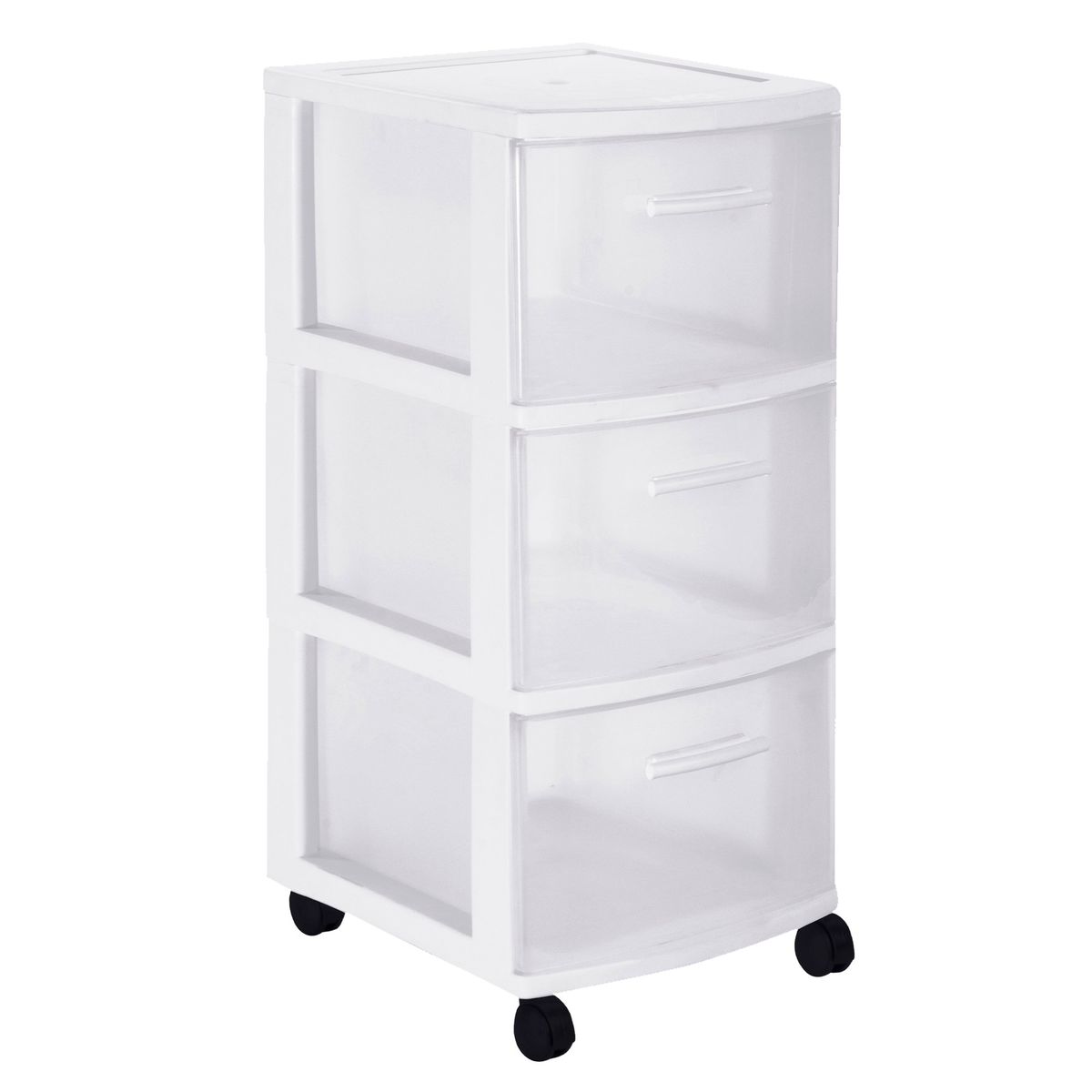 QRUBBER - Cajonero 3 Niveles Eclypse Blanco MQ QRubber