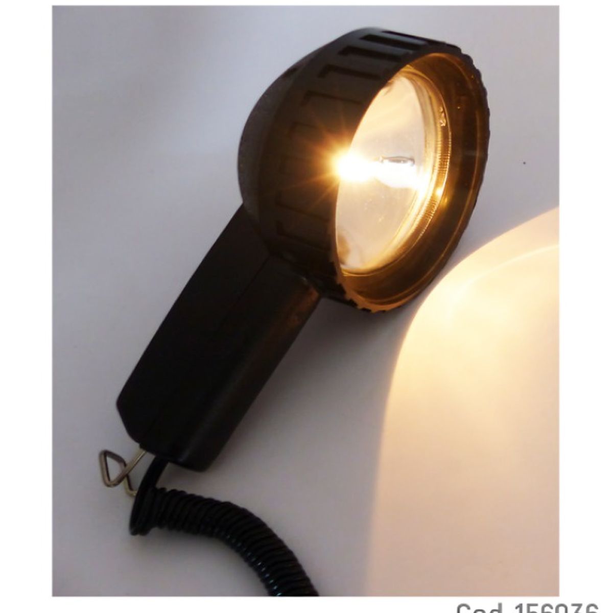 OEM - Foco Busca Camino Auto 12V Cable Retráctil