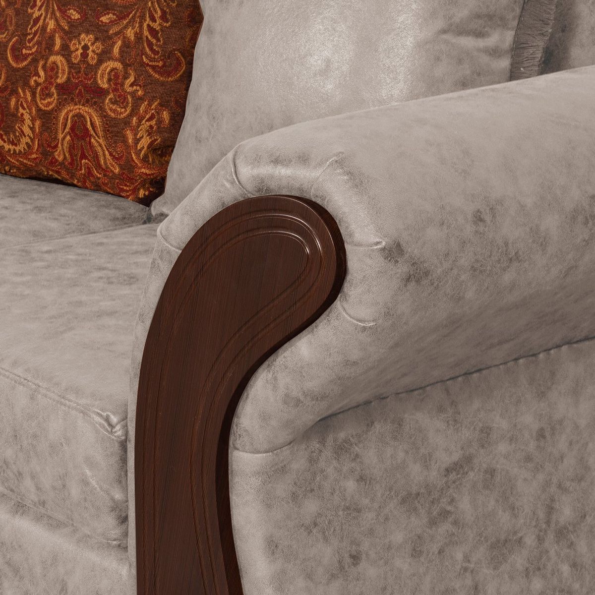 GENERICO - Sofá 3 Cuerpos Palermo Crema