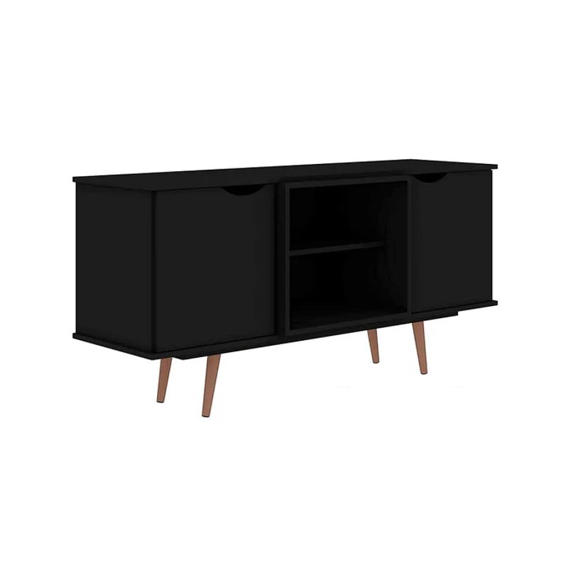 GENERICO - RACK TV HAMPTON NEGRO UTILEX