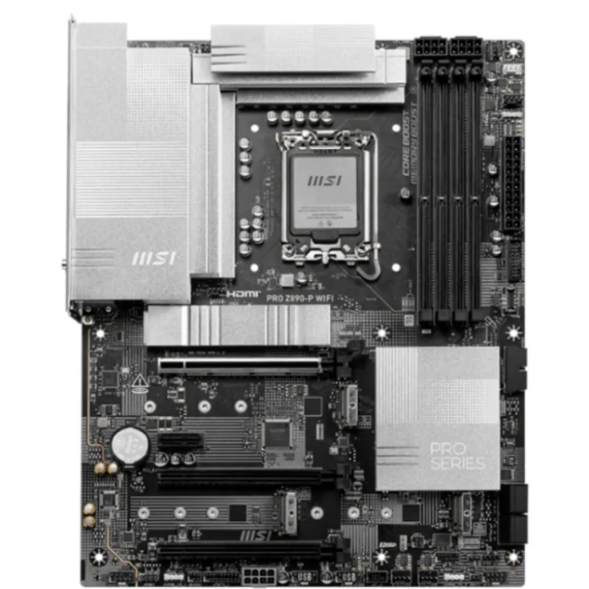 MSI - M/B Socket LGA 1851 (Intel) - MSI PRO Z890-P WIFI - 4x DDR5 ATX WIFI
