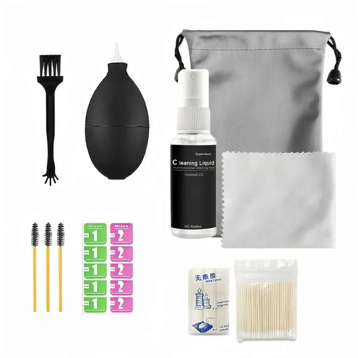 OEM - Kit Limpieza De Auriculares Bluetooth Pantalla Smarphones