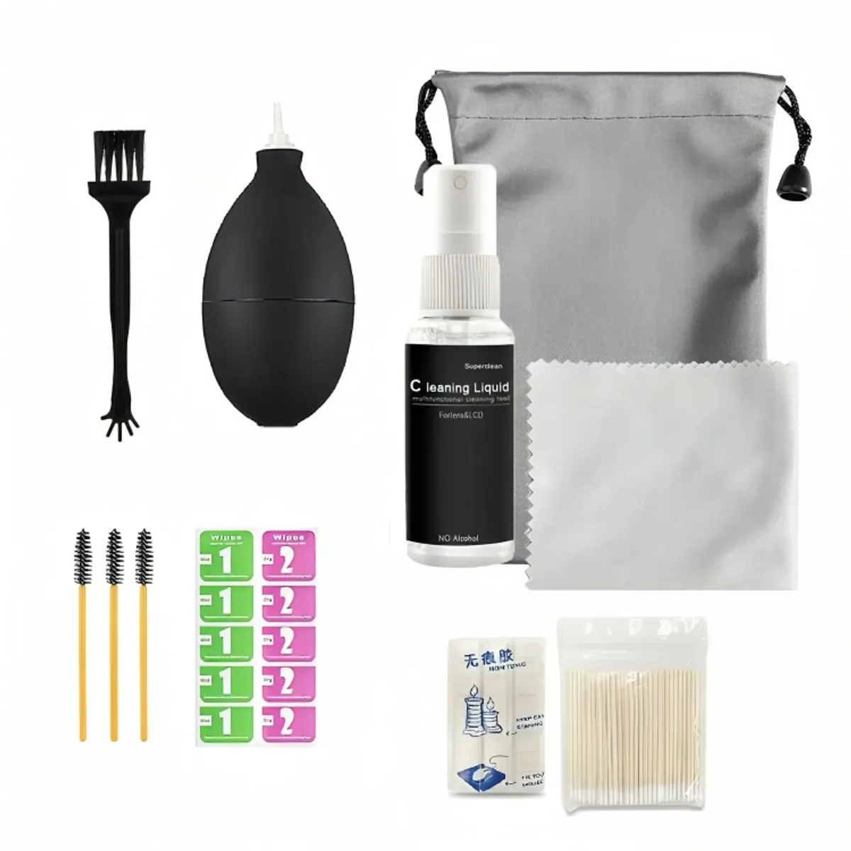 OEM - Kit Limpieza De Auriculares Bluetooth Pantalla Smarphones