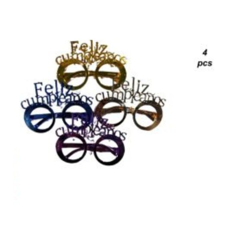 GENERICO - ACCESORIOS PARA FIESTA 4 PCS