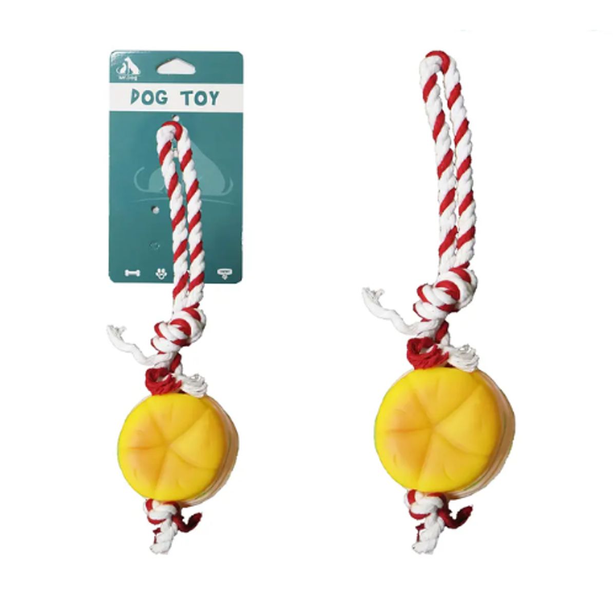 GENERICO - Hamburguesa Con Correa Para Mascotas 30cm 83g