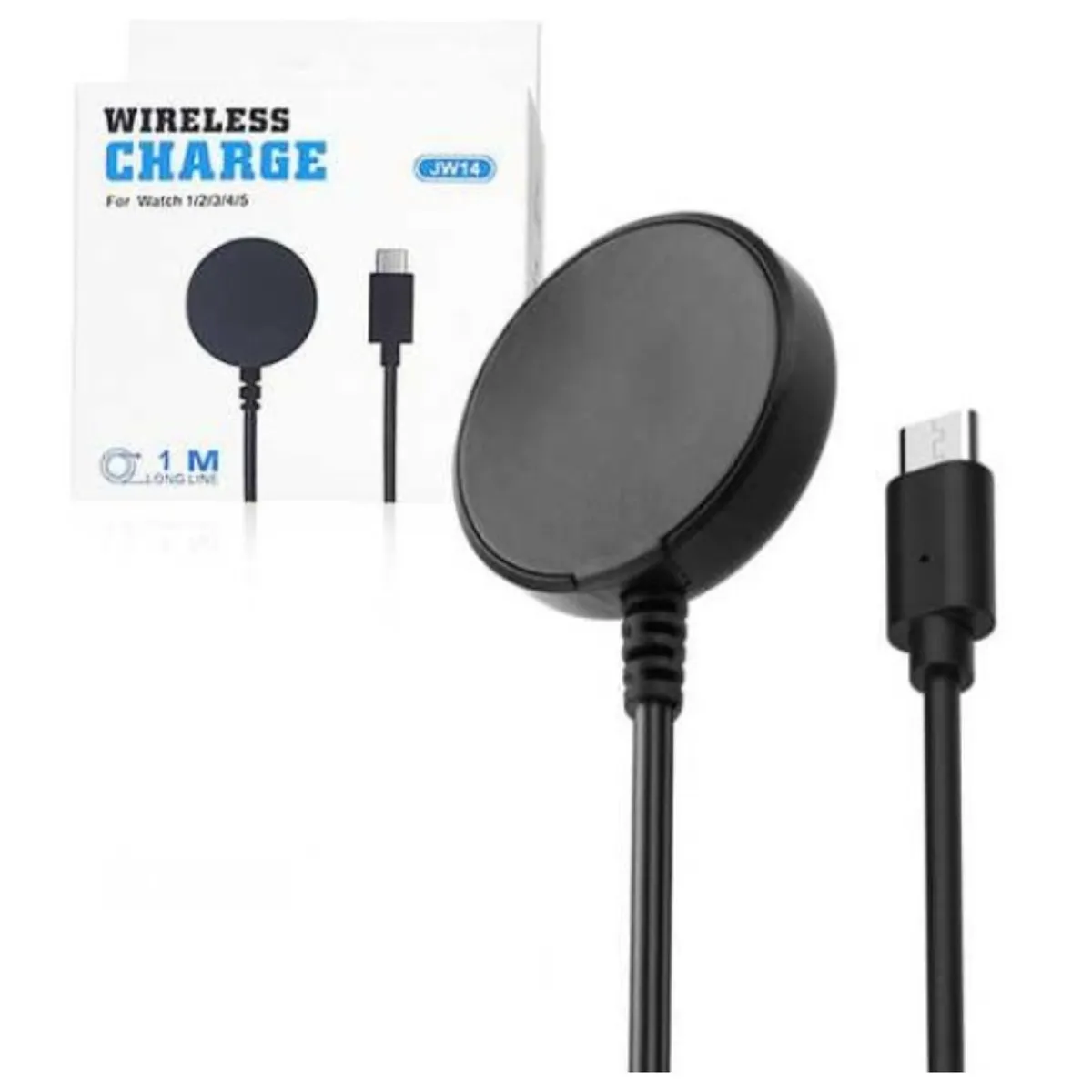 GENERICO - Cable USB-C smartwatch magnética inalámbrica  Samsung Galaxy 1/2/3/4/5