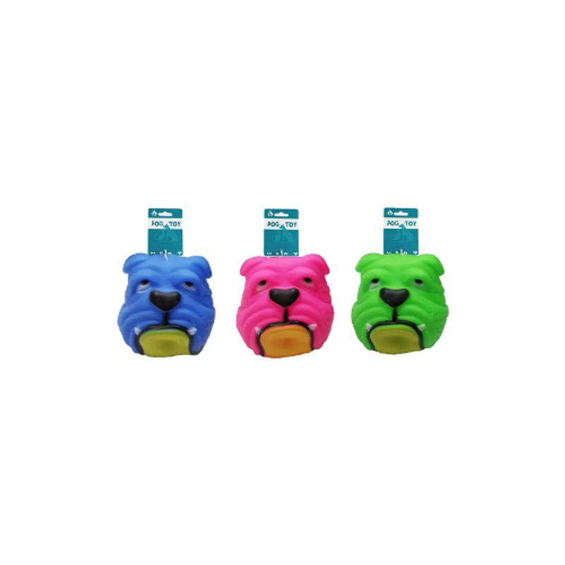 GENERICO - Cabeza De Perro 8cm 55g Color Aleatorio