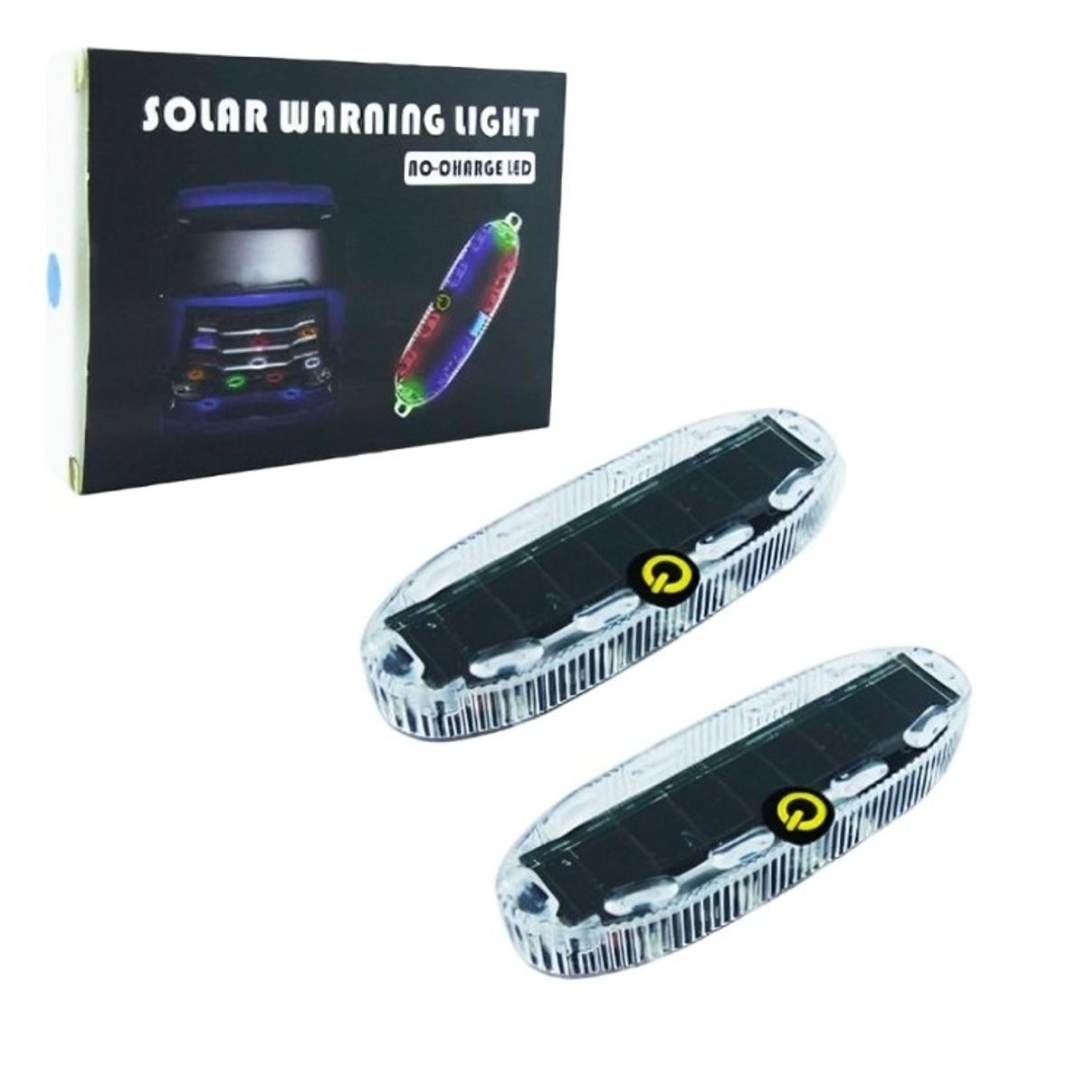 OEM - Luz Solar 10 LED 24V Camión Set 2 Colores