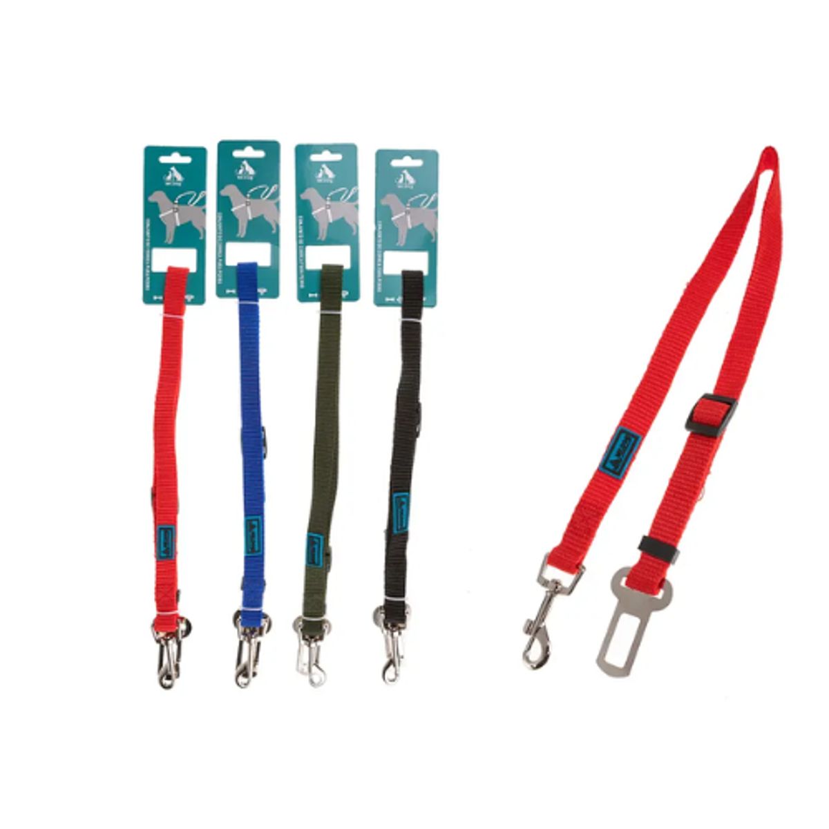 GENERICO - Cinturón De Seguridad Para Mascota Color Aleatorio