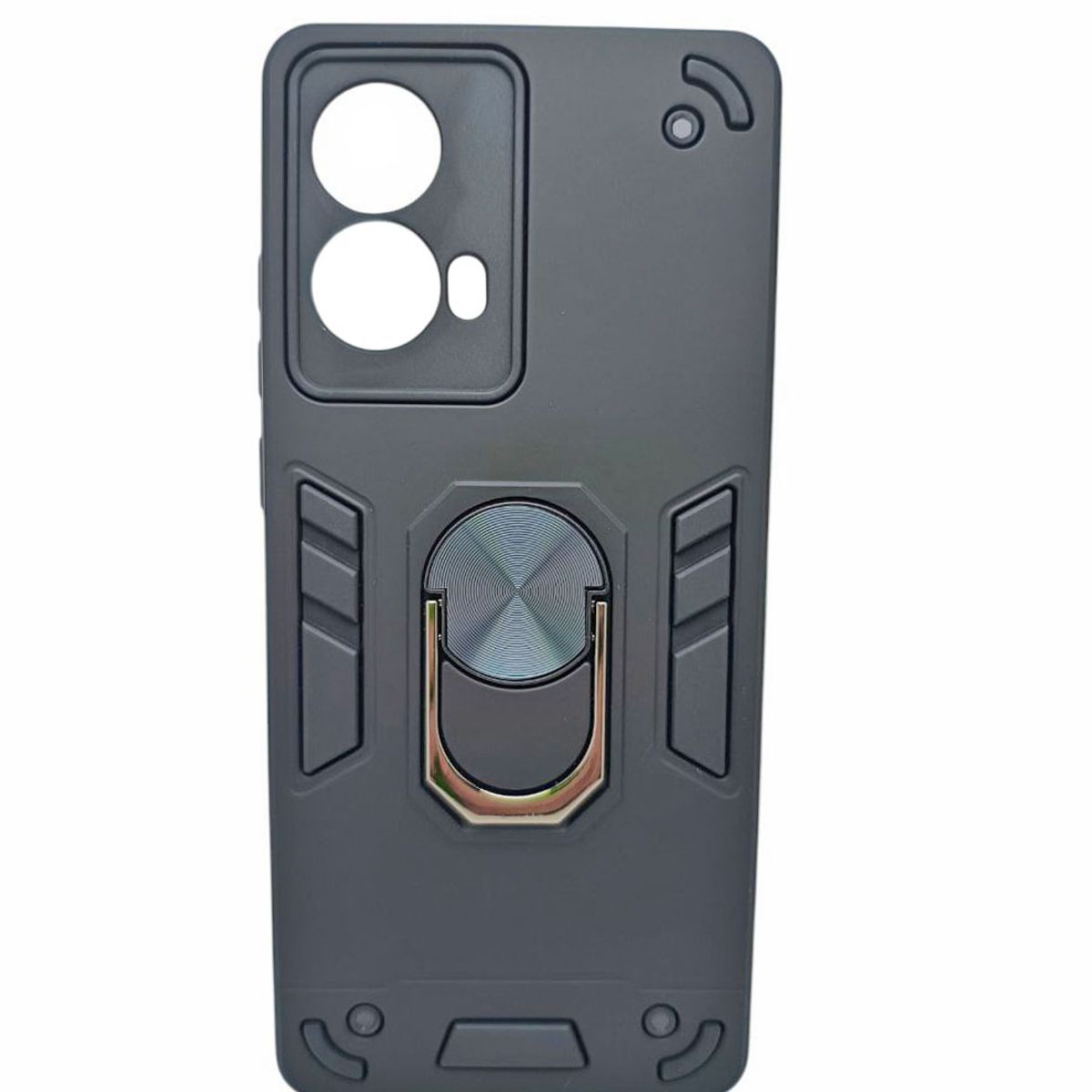GENERICO - Protector Carcasa para Motorola G85 5g Robot Antishock Negro