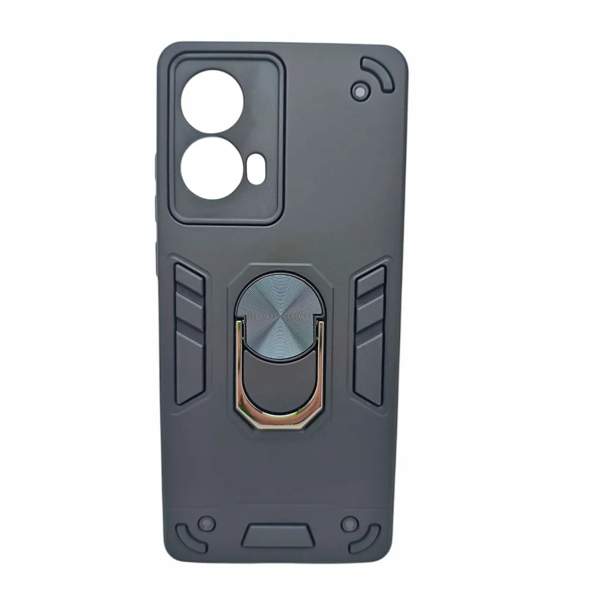 GENERICO - Protector Carcasa para Motorola G85 5g Robot Antishock Negro