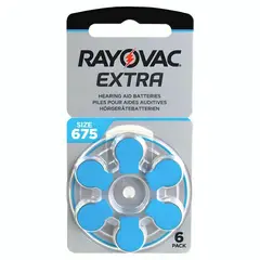 RAYOVAC - PILA AUDIOLOGICA ROYOVAC 675
