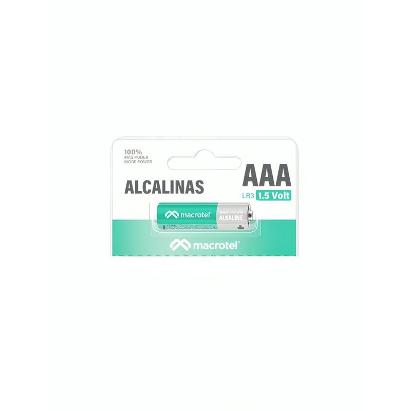 MACROTEL - PILA ALCALINA MACROTEL MW-ALK5AAAP