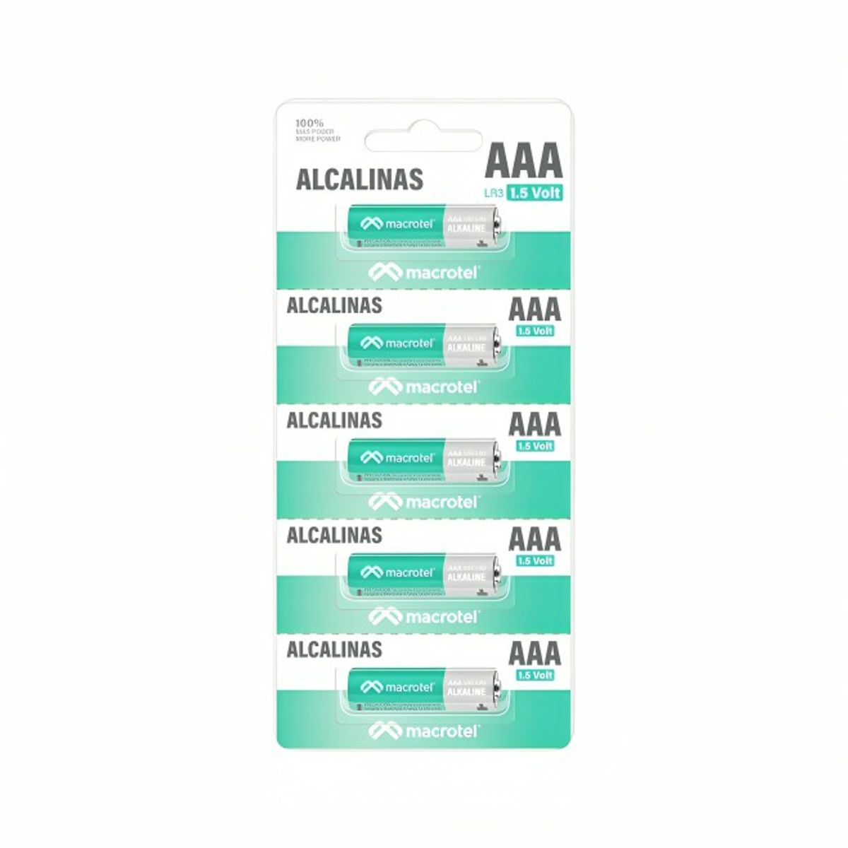 MACROTEL - PILA ALCALINA MACROTEL MW-ALK5AAAP