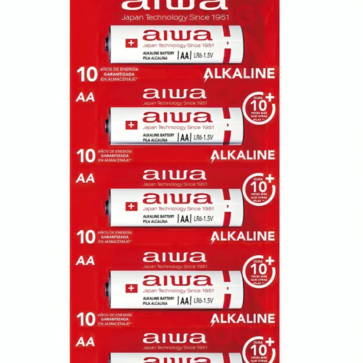 AIWA - PILA  ALCALINA AIWA LR6p55 AA