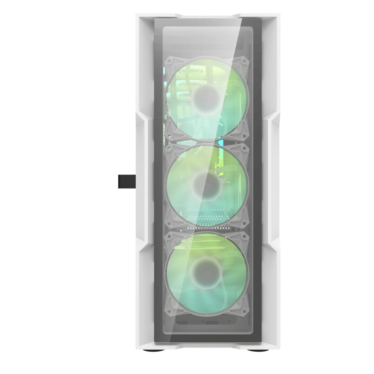 GENERICO - Gabinete Gamer Darkflash DK431 E-ATX 7 Fans A-RGB Incluidos - Blanco