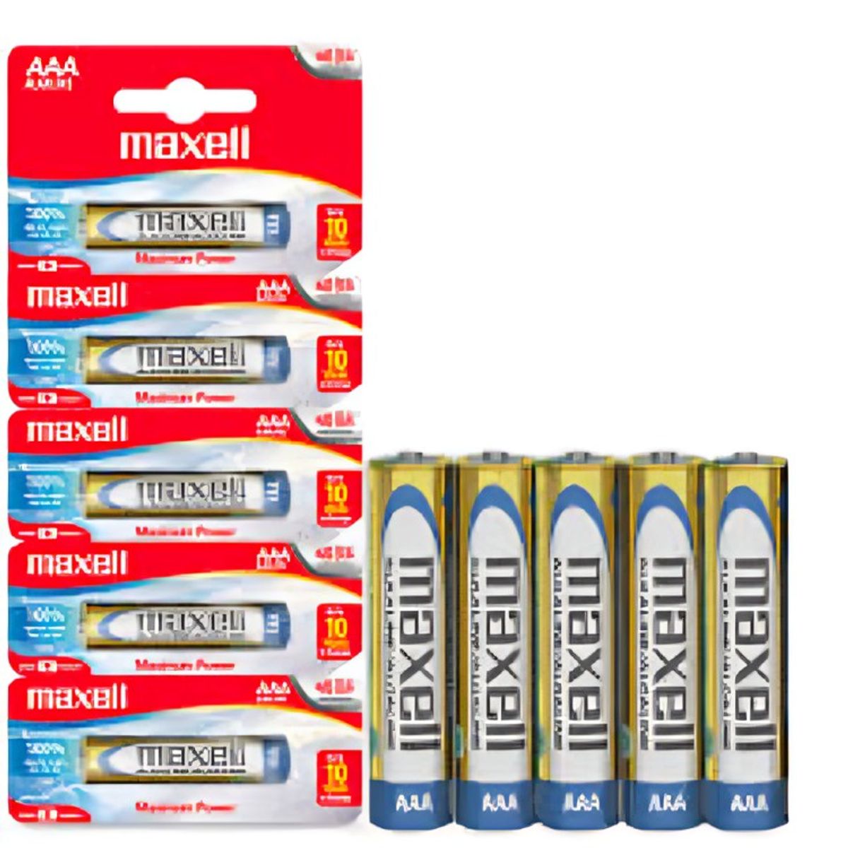 MAXELL - PILA ALCALINA MAXELL MAX ALCALINA  AAA PRO 5