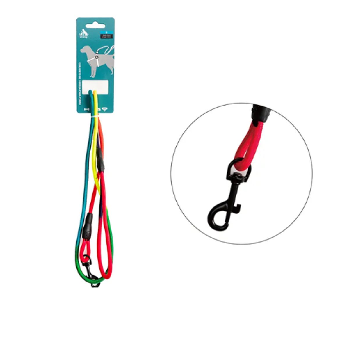 GENERICO - Correa Multicolor Con Gancho De Aleación De Zinc Resistente