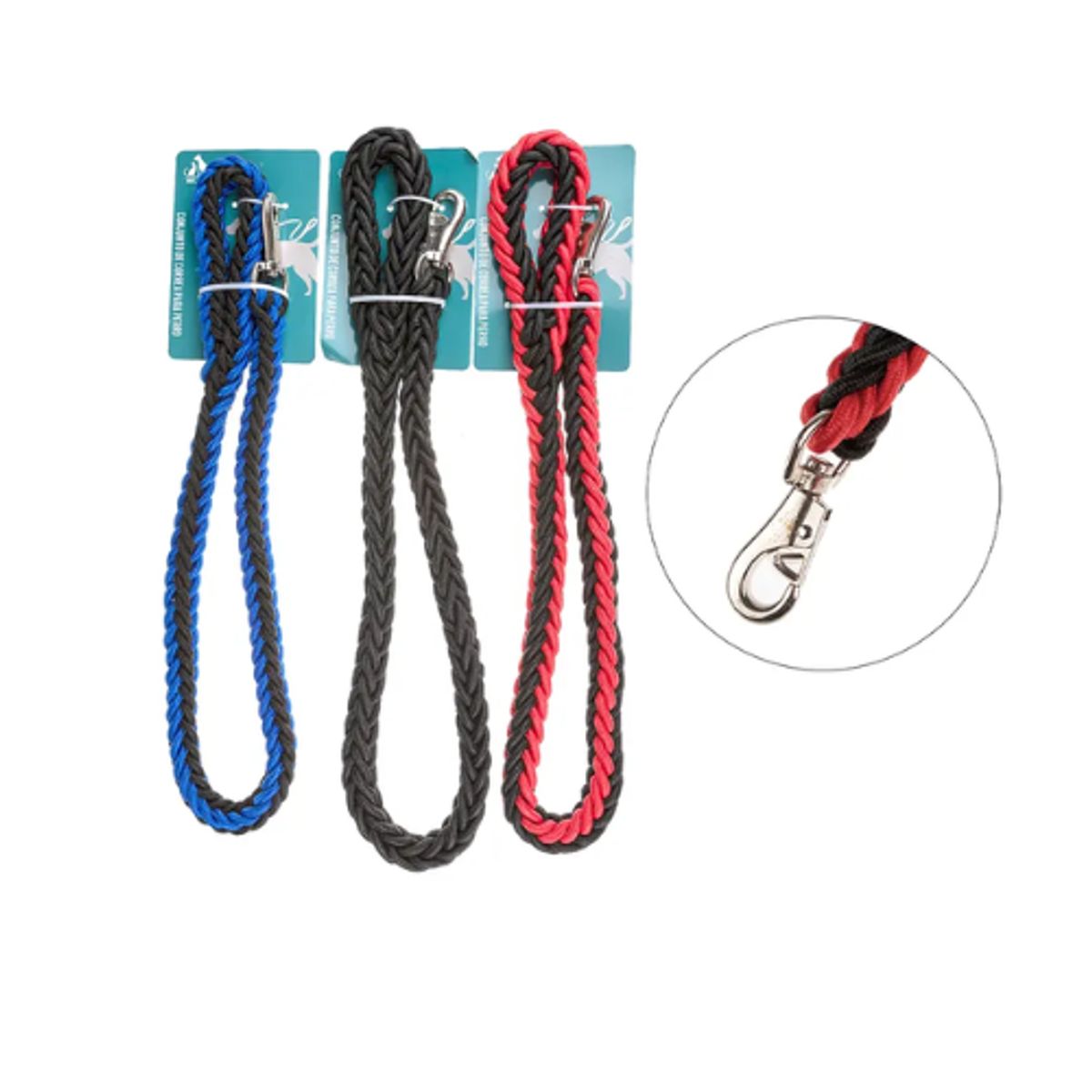 GENERICO - Correa Trenzada Con Gancho De Aleación De Zinc Resistente