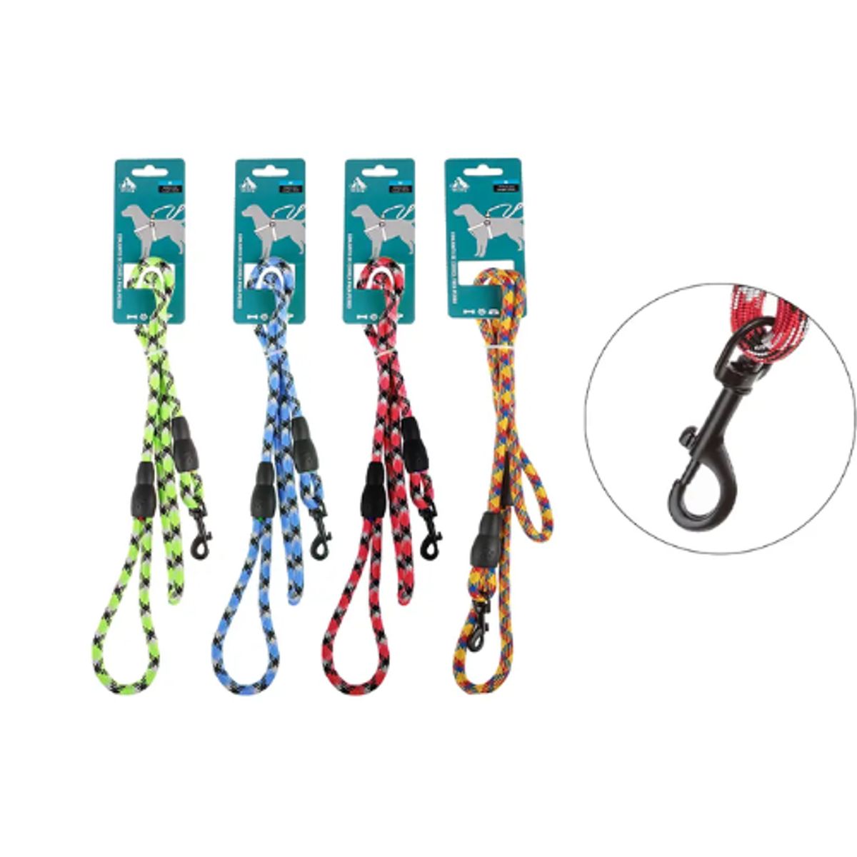 GENERICO - Correa Redonda Con Gancho De Aleación De Zinc Resistente