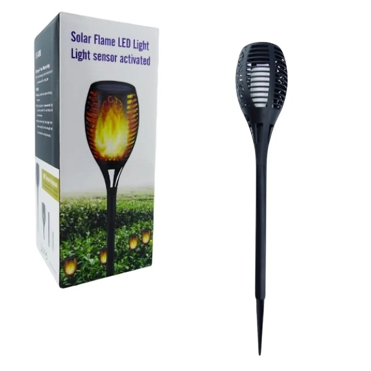 OEM - Estaca Solar PVC Llama XF-6018 Medidas 60x10cm