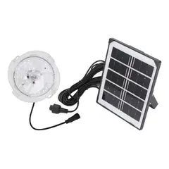 OEM - Foco LED Redondo Solar 50 LED con Control Remoto