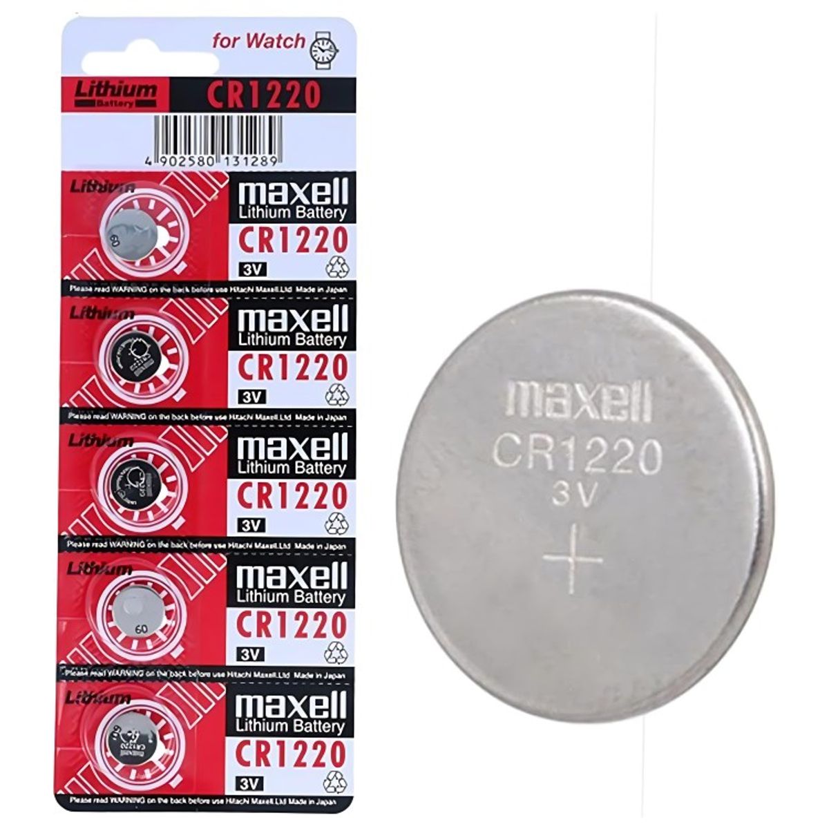 MAXELL - PILA DE RELOJ MAXELL  CR-1220