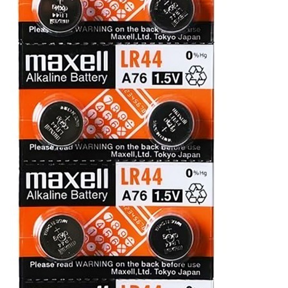 MAXELL - PILA DE RELOJ MAXELL  LR-44