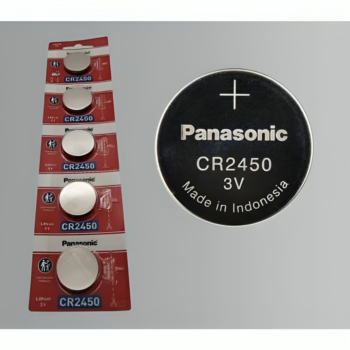 PANASONIC - PILA DE RELOJ PANASINIC CR-2450