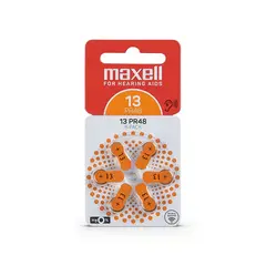 MAXELL - PILA AUDIOLOGICA MAXEL L - 13 X 6